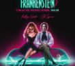 Movie poster for Lisa Frankenstein with two characters sitting on a car.