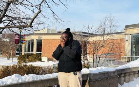 Anais Lubega, a first-year from Uganda, describes winter weather in three words: “Freezing. Windy. Dangerous.”