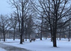 Make peace with the walk to class: winter layering that works